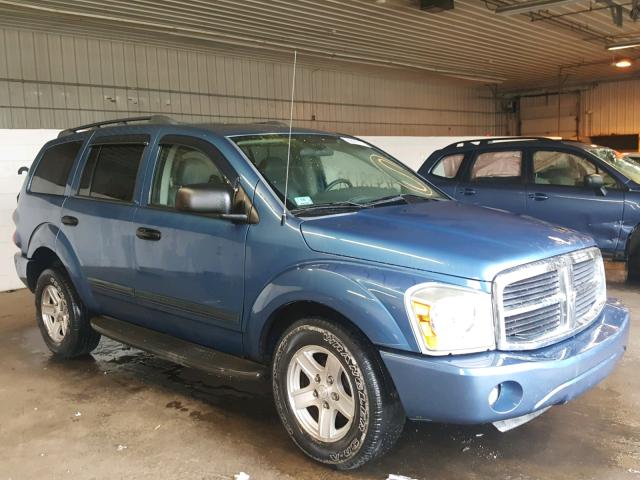 1D4HB48DX4F215757 - 2004 DODGE DURANGO SL BLUE photo 1