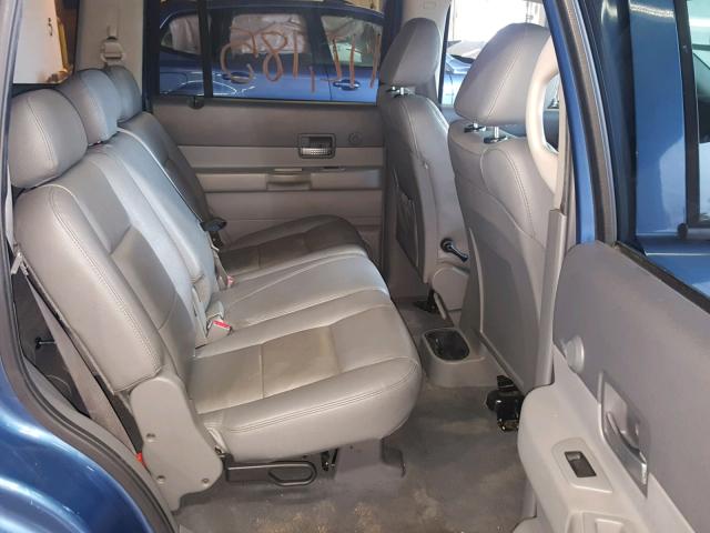 1D4HB48DX4F215757 - 2004 DODGE DURANGO SL BLUE photo 6