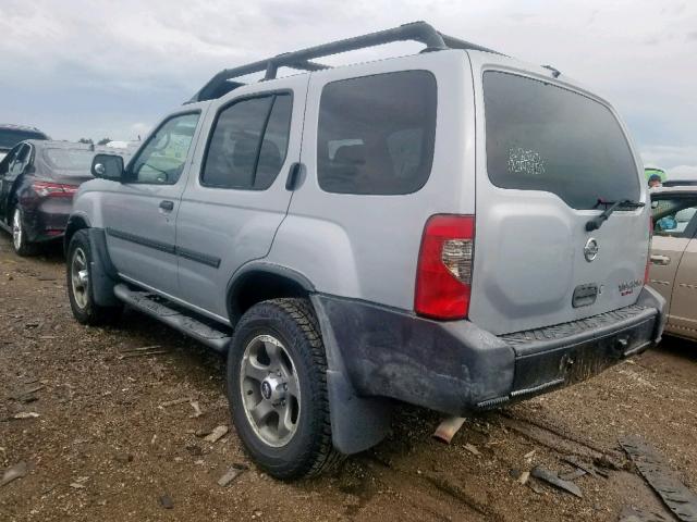 5N1MD28Y72C602337 - 2002 NISSAN XTERRA SE SILVER photo 3