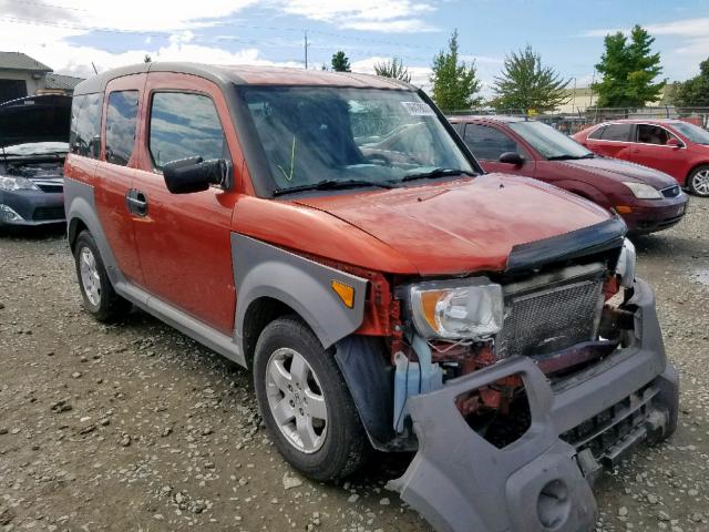 5J6YH28635L004740 - 2005 HONDA ELEMENT EX ORANGE photo 1