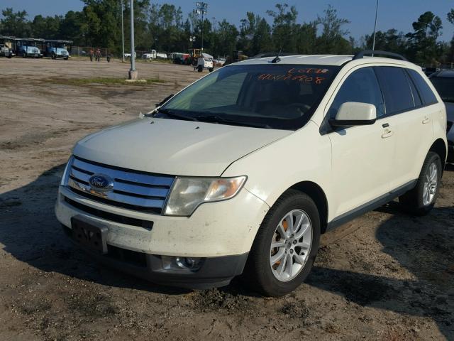 2FMDK38C07BB55941 - 2007 FORD EDGE SEL WHITE photo 2