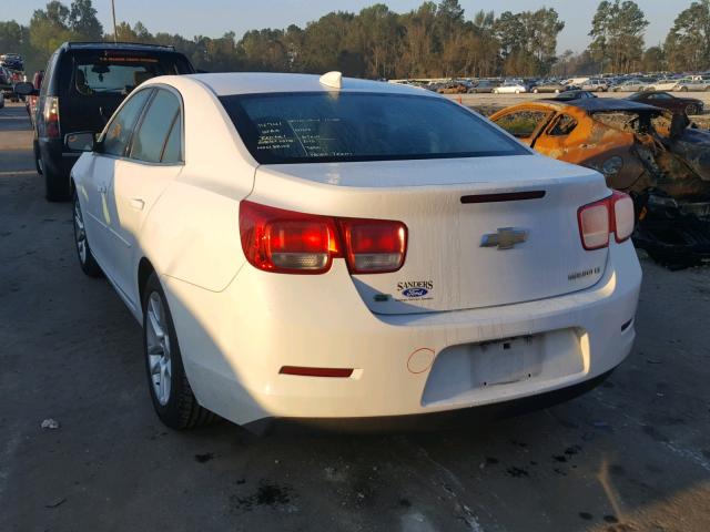 1G11C5SL2FF262973 - 2015 CHEVROLET MALIBU 1LT თეთრი ფოტო 3