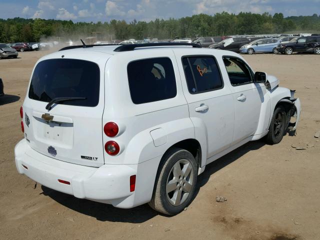 3GNCA23BX9S599036 - 2009 CHEVROLET HHR LT WHITE photo 4