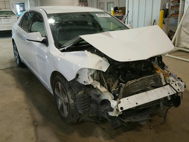 1G1ZC5EU1BF161540 - 2011 CHEVROLET MALIBU 1LT WHITE photo 1
