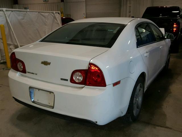 1G1ZC5EU1BF161540 - 2011 CHEVROLET MALIBU 1LT WHITE photo 4