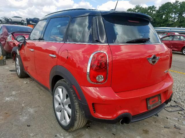 WMWZC3C56CWL82055 - 2012 MINI COOPER S C RED photo 3