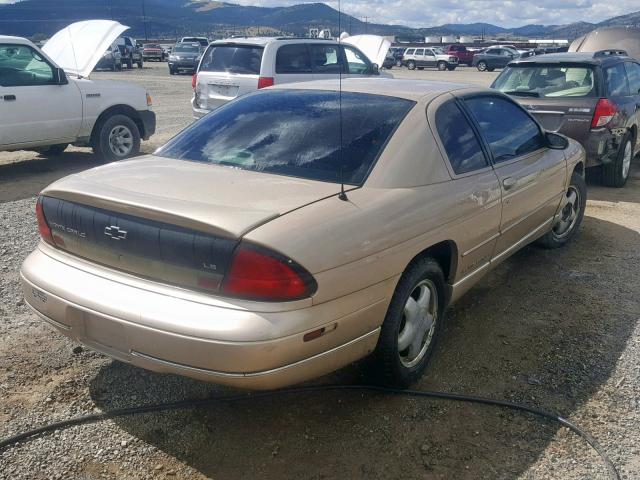 2G1WW12M3X9284358 - 1999 CHEVROLET MONTE CARL ოქროსფერი ფოტო 4
