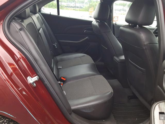 1G11C5SA7GF107206 - 2016 CHEVROLET MALIBU LIM 勃艮第红 照片 6