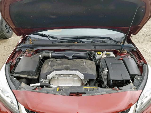 1G11C5SA7GF107206 - 2016 CHEVROLET MALIBU LIM 勃艮第红 照片 7