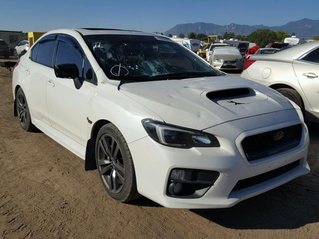 JF1VA1E69G9816304 - 2016 SUBARU WRX PREMIU WHITE photo 1