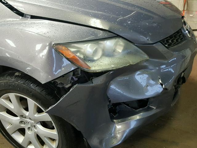 JM3ER293980205842 - 2008 MAZDA CX-7 GRAY photo 9