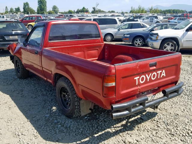 4TARN81A6SZ318987 - 1995 TOYOTA PICKUP 1/2 RED photo 3