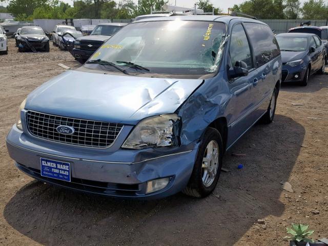 2FMZA52237BA23423 - 2007 FORD FREESTAR S BLUE photo 2