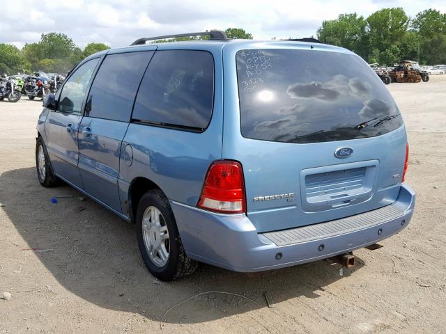 2FMZA52237BA23423 - 2007 FORD FREESTAR S BLUE photo 3