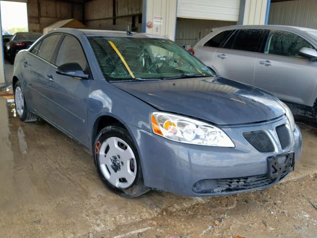 1G2ZF57B084115183 - 2008 PONTIAC G6 VALUE L GRAY photo 1