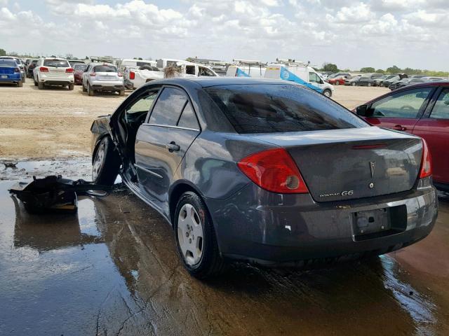 1G2ZF57B084115183 - 2008 PONTIAC G6 VALUE L GRAY photo 3