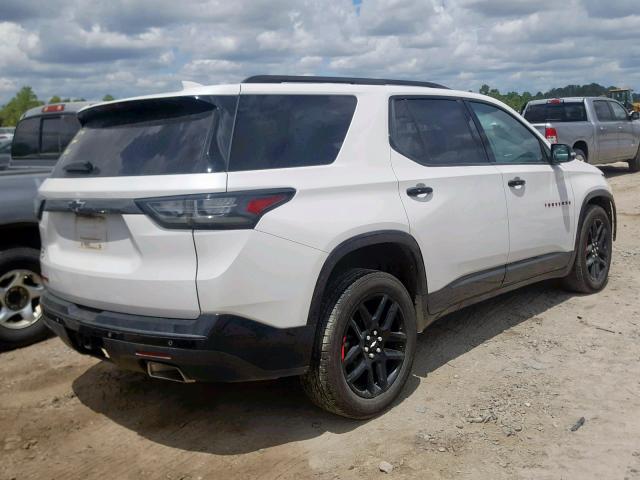 1GNERKKW5JJ160614 - 2018 CHEVROLET TRAVERSE P WHITE photo 4