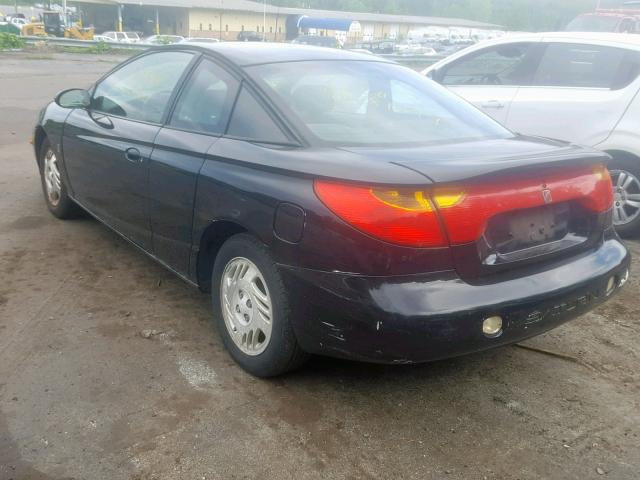 1G8ZY12701Z221850 - 2001 SATURN SC2 BLACK photo 3