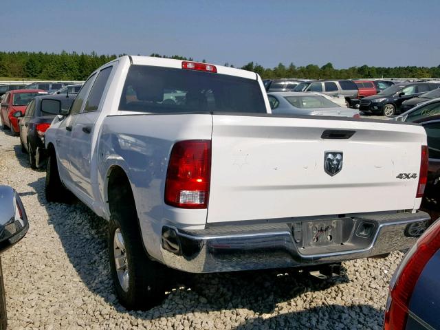 1C6RR7XTXJS316735 - 2018 RAM 1500 SSV WHITE photo 3