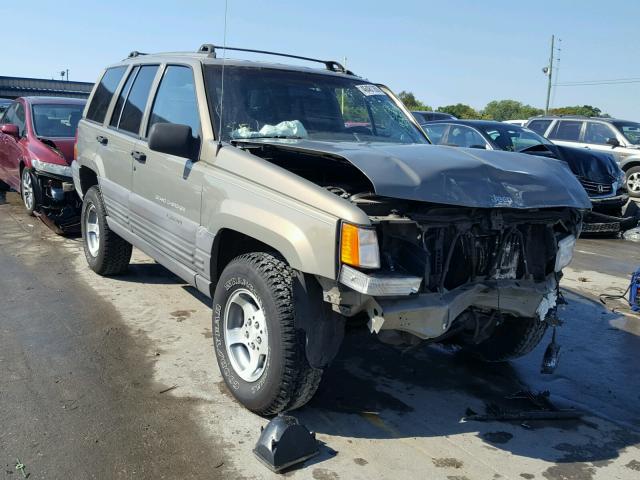 1J4EX58S9TC150528 - 1996 JEEP GRAND CHER GRAY photo 1