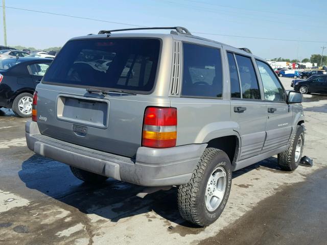 1J4EX58S9TC150528 - 1996 JEEP GRAND CHER GRAY photo 4