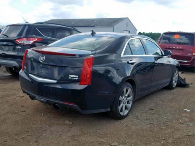 1G6AH5RX7E0195728 - 2014 CADILLAC ATS LUXURY BLACK photo 4