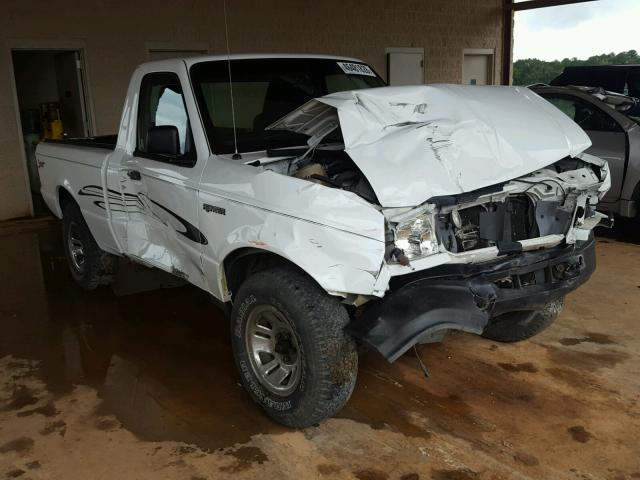 1FTYR10D44PB27512 - 2004 FORD RANGER WHITE photo 1