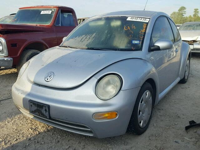 3VWBK21C93M415291 - 2003 VOLKSWAGEN NEW BEETLE SILVER photo 2