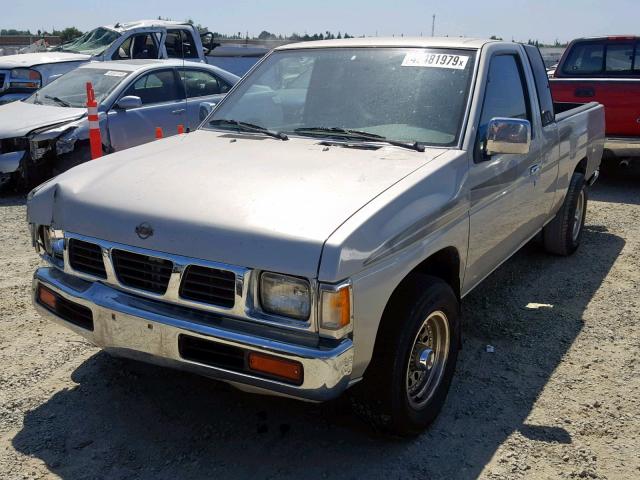 1N6SD16S8VC376881 - 1997 NISSAN TRUCK KING GRAY photo 2