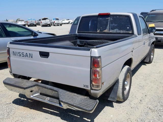 1N6SD16S8VC376881 - 1997 NISSAN TRUCK KING GRAY photo 4