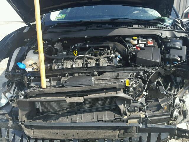 3FA6P0K90GR390423 - 2016 FORD FUSION TIT BLACK photo 7