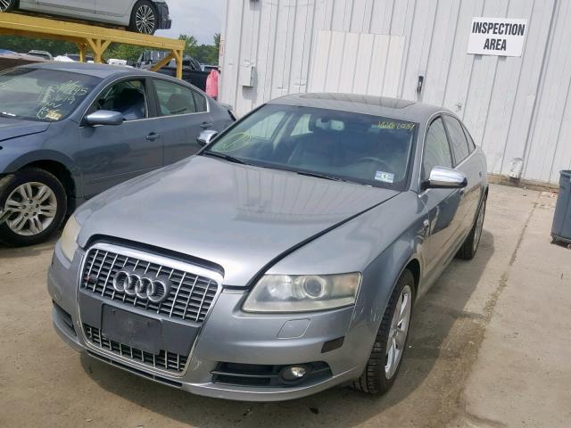 WAUDH74FX8N054385 - 2008 AUDI A6 3.2 QUA GRAY photo 2