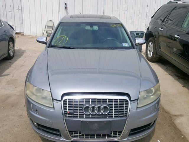 WAUDH74FX8N054385 - 2008 AUDI A6 3.2 QUA GRAY photo 9