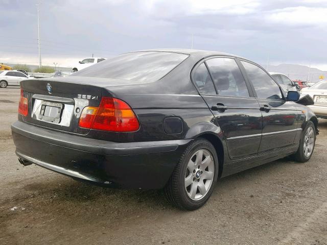 WBAEU33453PH90708 - 2003 BMW 325 XI BLACK photo 4