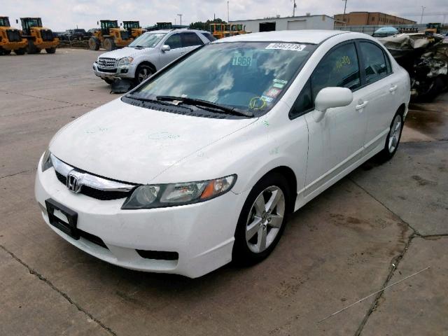 19XFA1F69AE083476 - 2010 HONDA CIVIC LX-S Ağ foto 2