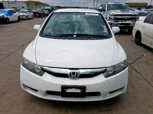 19XFA1F69AE083476 - 2010 HONDA CIVIC LX-S Ağ foto 9