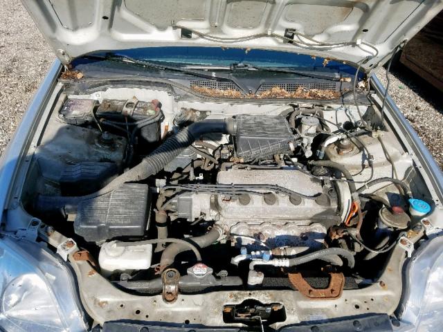 2HGEJ6611YH580034 - 2000 HONDA CIVIC BASE SILVER photo 7