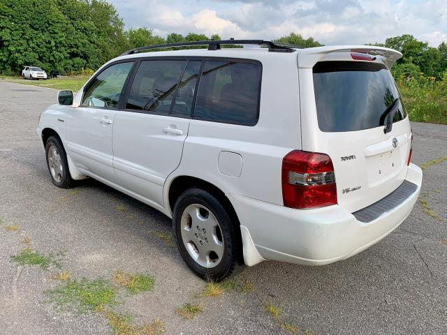 JTEEP21A840046312 - 2004 TOYOTA HIGHLANDER WHITE photo 3