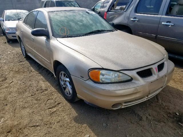 1G2NF52E73C292067 - 2003 PONTIAC GRAND AM S TAN photo 1