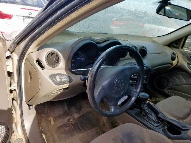 1G2NF52E73C292067 - 2003 PONTIAC GRAND AM S TAN photo 9