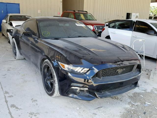 1FA6P8CF0G5322547 - 2016 FORD MUSTANG GT BLACK photo 1