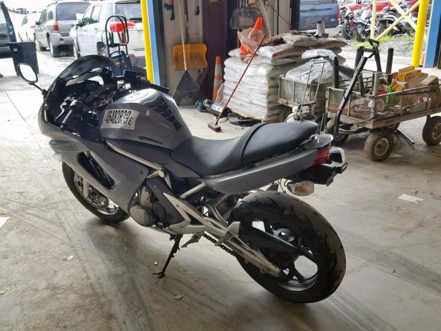 JKAEXEA147A018893 - 2007 KAWASAKI EX650 A Boz foto 3