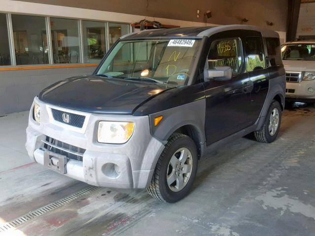 5J6YH28543L040151 - 2003 HONDA ELEMENT EX GRAY photo 2