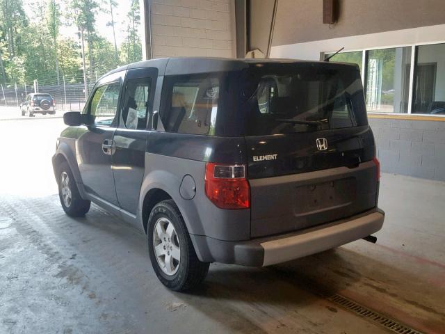 5J6YH28543L040151 - 2003 HONDA ELEMENT EX GRAY photo 3