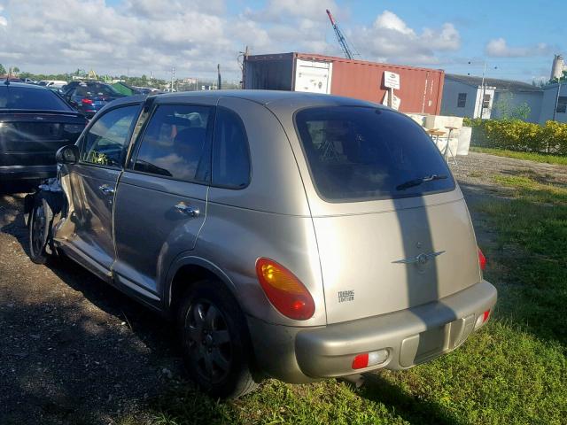 3C4FY58B94T249573 - 2004 CHRYSLER PT CRUISER TAN photo 3