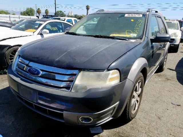 1FMDK05W68GA04044 - 2008 FORD TAURUS X S GRAY photo 2