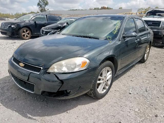 2G1WC5E34D1227924 - 2013 CHEVROLET IMPALA LTZ GRAY photo 2