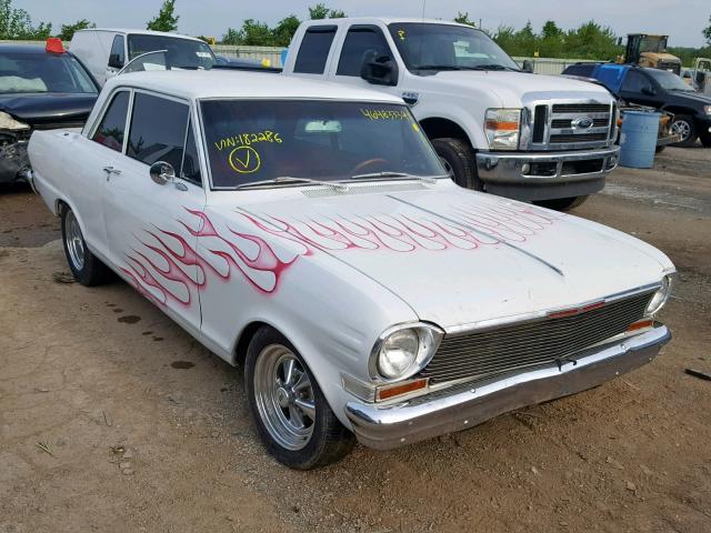 40411N182286 - 1964 CHEVROLET NOVA WHITE photo 1