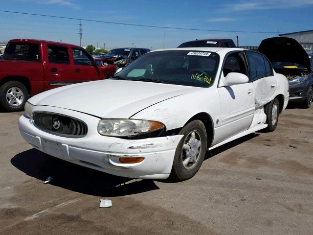 1G4HP54K9Y4212354 - 2000 BUICK LESABRE CU WHITE photo 2