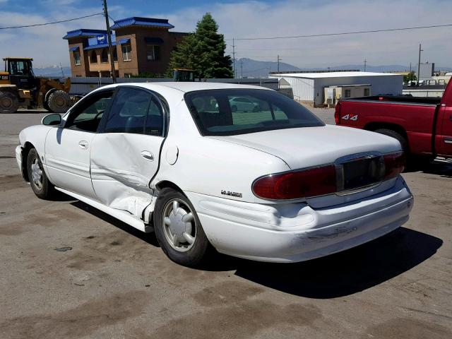 1G4HP54K9Y4212354 - 2000 BUICK LESABRE CU WHITE photo 3